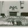 Crowd of Red Cross workers