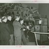 Radio Corporation of America (RCA) - Group at dedication inspecting television