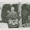 Radio Corporation of America (RCA) - David Sarnoff (President of RCA) dedicating building
