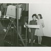 Radio Corporation of America (RCA) - Woman and girl being filmed for television