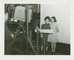 Radio Corporation of America (RCA) - Woman and girl being filmed for television