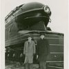 Railroads on Parade - Two men in front of train