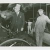 Railroads on Parade - Herbert Lehman (Governor of New York) with train and engineer