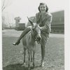 Railroads on Parade - Woman and burro