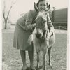 Railroads on Parade - Woman and burro