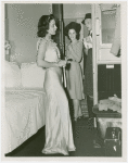 Railroads on Parade - Two women and man in sleeping car