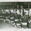 Remington Rand Exhibit - Sailors shaving at exhibit