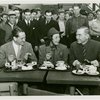 Restaurants - Gladys Swarthout, Frank Chapman, and Harry Carey at Five and Ten-Cent Restaurant