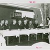 Restaurants - Childs - Group at table with Trylon and Perisphere chicken croquette and mashed potatoes
