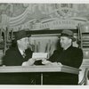 Restaurants - Schaefer Brewing Company - Howard Flanigan and Rudolph Schaefer signing contracts
