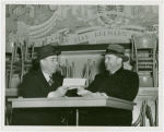 Restaurants - Schaefer Brewing Company - Howard Flanigan and Rudolph Schaefer signing contracts