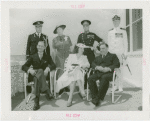 Rhode Island Participation - Governor and Mrs. Vanderbilt, Fiorello LaGuardia, and group