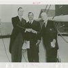 Rhode Island Participation - Governor Vanderbilt, Grover Whalen, and Royal B. Parnum (Governor of the Rhode Island New York World's Fair Commission)