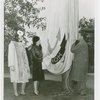 Rhode Island Participation - Governor Vanderbilt and family raising flag