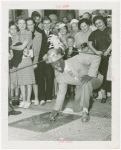 Robinson, Bill - Writing name in cement