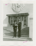 Romania Participation - Officials in front of Administration Building
