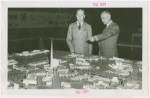 Romania Participation - Andrei Popovici (Romanian Consul General) inspecting model
