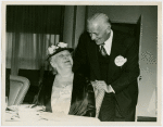 Roosevelt (Franklin Delano and family) - Sarah Delano Roosevelt with Edward J. Flynn (U.S. Commissioner to the World's Fair)