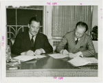 Russia (USSR) Participation - Grover Whalen and official signing contracts