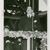 Russia (USSR) Participation - Grover Whalen giving speech at ceremony