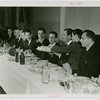 Russia (USSR) Participation - Group passing food at table