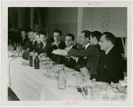 Russia (USSR) Participation - Group passing food at table