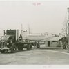 Russia (USSR) Participation - Airplanes - Trans-polar airplane being lifted off of truck
