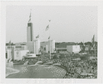 Russia (USSR) Participation - Building - Exterior and crowds