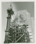 Russia (USSR) Participation - Building - Dismantling - Statues and plaque of Lenin