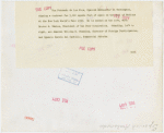 Spanish officials and Grover Whalen signing contract
