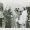 Patricia Slattery (Washington's Typical Secretary) at admission gate
