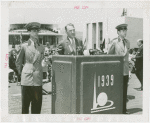 Special Days - James Mead (New York Senator) addresses crowd at Federal Employees Day