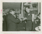 Special Days - Mayor of Kingston presents bowl of cherries to Fiorello LaGuardia at Ulster County Day