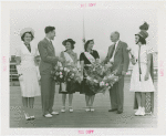 Special Days - Group with flowers at Roselle Park, New Jersey Day