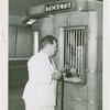 Special Days - Man at ticket booth at Pottsville, Pennsylvania Day
