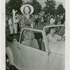 Special Days - Miss Massachusetts in car at Five and Ten Cent Day