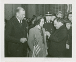 Special Days - Fiorello LaGuardia and prizewinner at Fire Prevention Day