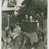 Special Days - Elephant and members of Frank Buck's Jungleland at American Bakers Association Day