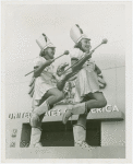 Special Days - American Legion Day - Majorettes with batons