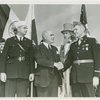 Special Days - American Legion Day - Herbert Lehman (Governor of New York) greeting officials