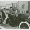 Special Days - Charlie McCarthy Day - Charlie McCarthy with American Jubilee cast members in touring car.