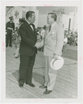 Special Days - District of Columbia Day - Grover Whalen and official shaking hands
