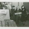 Special Days - Governors' Day - Harvey Gibson and women with boxes of flowers for governors