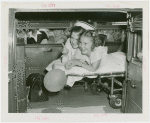 Special Days - Infantile Paralysis Day - Girl in ambulance with nurse