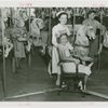 Special Days - Infantile Paralysis Day - Girl on carousel with nurse