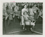 Special Days - Infantile Paralysis Day - Girl on carousel with nurse