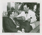 Special Days - Infantile Paralysis Day - Man receiving autograph from Grover Whalen