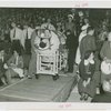 Special Days - Infantile Paralysis Day - Fred Snite - In iron lung at Aquacade