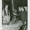Special Days - Inventors' Day - Morris Honig with fire rescue ladder