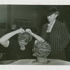 Special Days - Inventors' Day - Frances Jones Burlington with rubber hair curlers